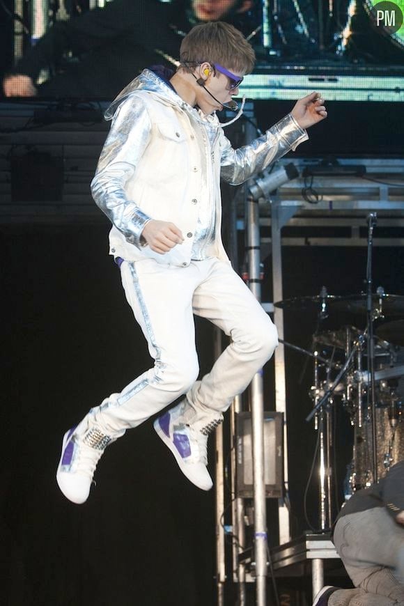 Justin Bieber en concert en Allemagne, le 26 mars 2011