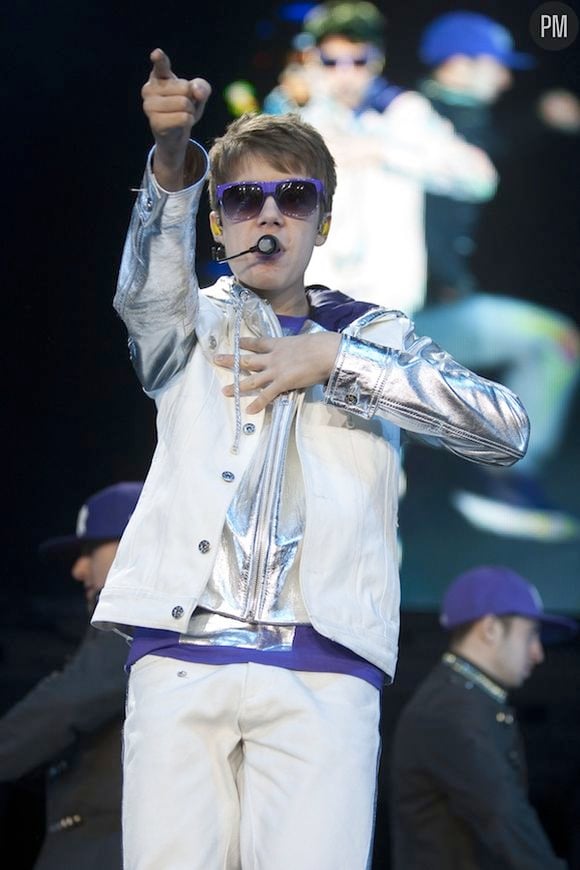 Justin Bieber en concert en Allemagne, le 26 mars 2011