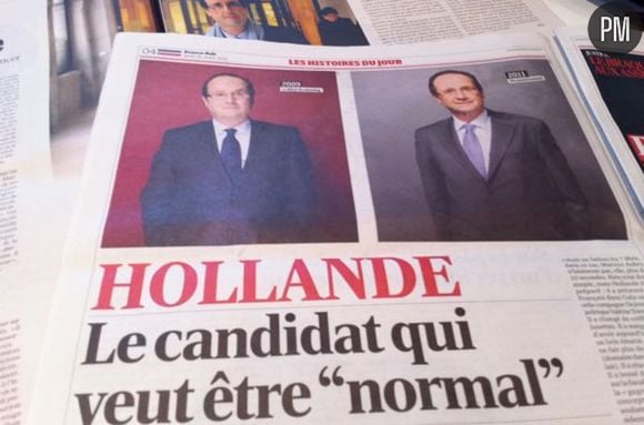 France-Soir ose le comparatif "avant-après" dans son édition du 31 mars 2011