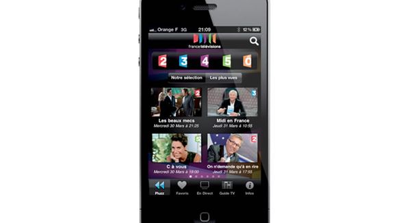 France Télévisions lance une nouvelle application iPhone et iPad