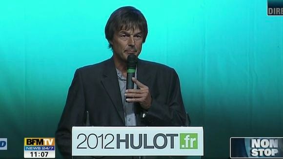 Nicolas Hulot présente sa candidature à la présidentielle