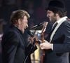 Johnny Hallyday et Matthieu Chedid dans "Taratata"