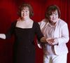 Susan Boyle découvre sa statue de cire au musée de Blackpool