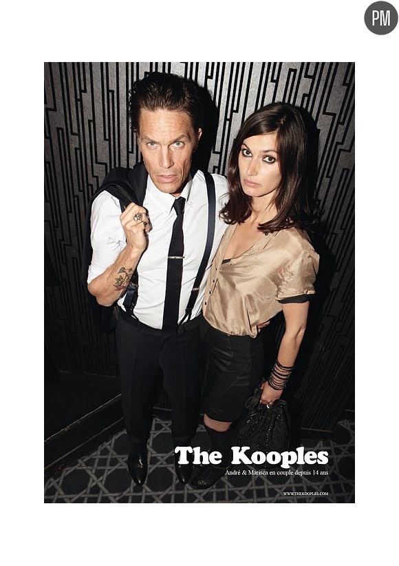 Une des affiches publicitaires de "The Kooples"