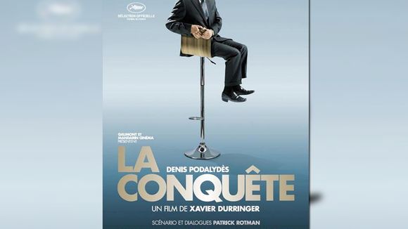 L'affiche du film "La Conquête" moque la petite taille de Nicolas Sarkozy