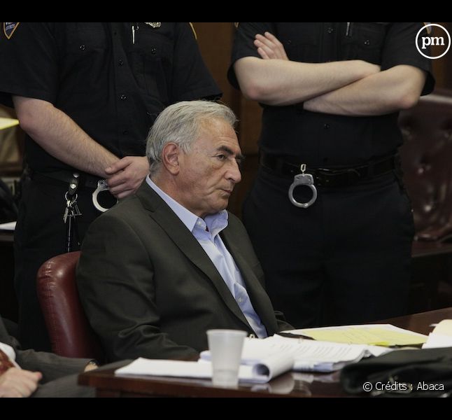 Dominique Strauss-Kahn, le 19 mai 2011 dans un tribunal de New York
