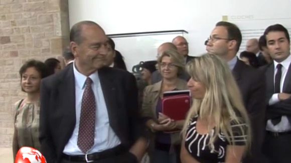 Zapping : Jacques Chirac drague encore la même élue de Corrèze !