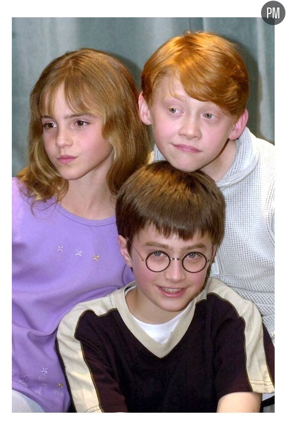 Rupert Grint, Emma Watson et Daniel Radcliffe assurent la promo de ''Harry Potter à l'Ecole des Sorciers''