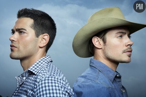 Jesse Metcalfe et Josh Henderson dans "Dallas" 2012