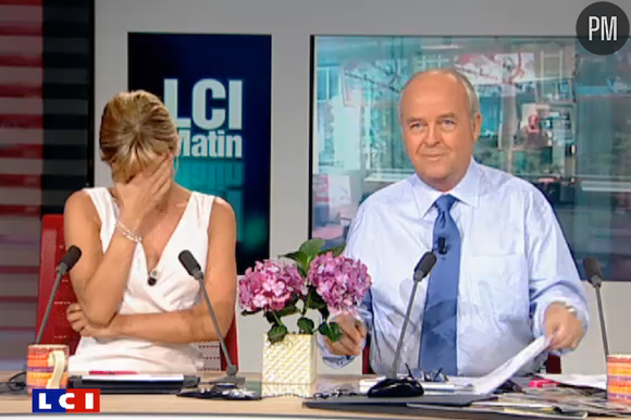 Audrey Crespo-Mara et Jean-François Rabilloud, le 13 juilelt 2011 sur LCI