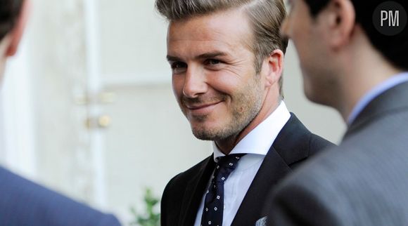 Le footballeur David Beckham.