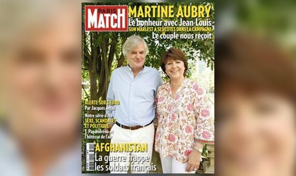 La Une de Paris Match (21 juillet 2011)