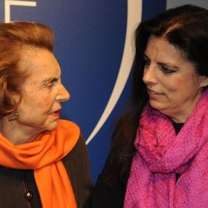 Liliane Bettencourt et sa fille