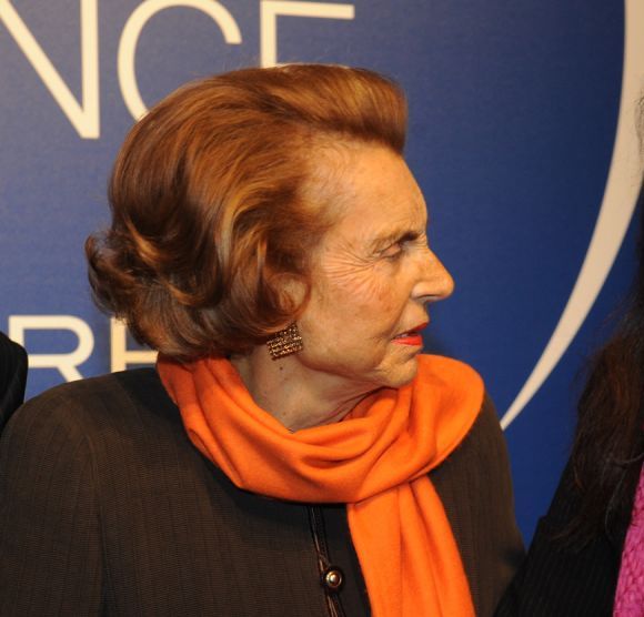 Liliane Bettencourt et sa fille