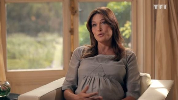 Carla Bruni-Sarkozy ne montrera pas son enfant aux médias