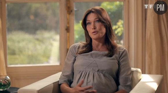 Carla Bruni-Sarkozy dans Sept à Huit.