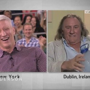 Anderson Cooper reçoit Gérard Depardieu