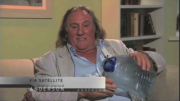 Gérard Depardieu dans l'émission "Anderson".