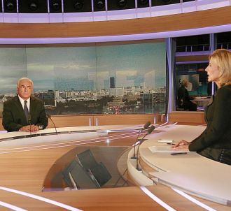 Dominique Strauss-Kahn face à Claire Chazal au JT de TF1,...