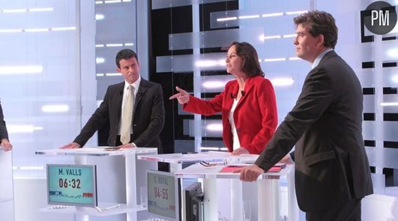 "Le Grand débat", retransmis par i-Télé, LCP et Europe 1 le 28 septembre 2011.