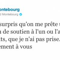 Ralliement à Hollande : Montebourg dément sur Twitter l'info de "Libé"