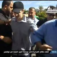 Les premières images de Gilad Shalit libre diffusées à la télé égyptienne