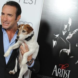 Jean Dujardin à une projection de "The Artist" à Los Angeles