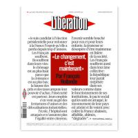 Après François Hollande, Libération offrira sa Une à d'autres candidats