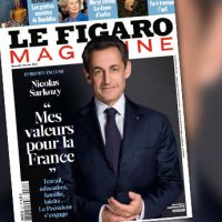 La photo de Nicolas Sarkozy en Une du Figaro Magazine, première affiche de campagne ?