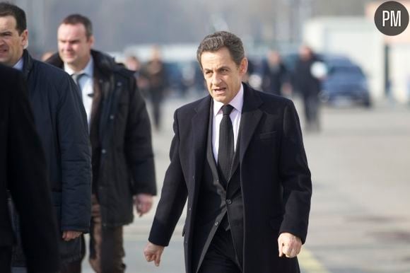 Nicolas Sarkozy, le 9 février 2012.