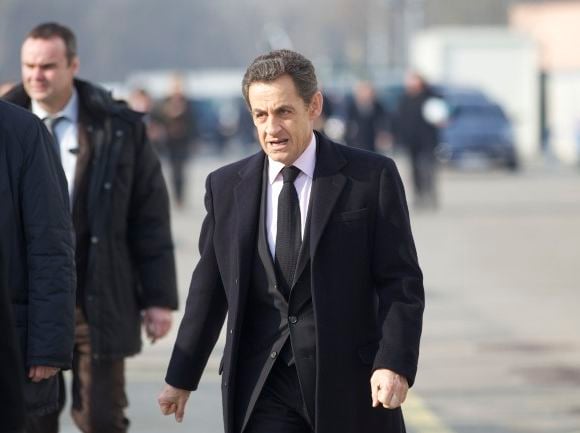 Nicolas Sarkozy, le 9 février 2012.