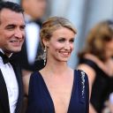 Jean Dujardin et Alexandra Lamy sur le tapis rouge des Oscars 2012