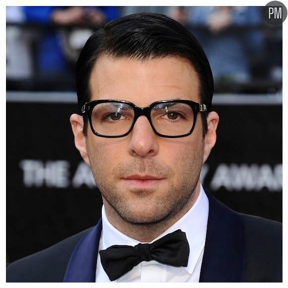 Zachary Quinto sur le tapis rouge des Oscars 2012