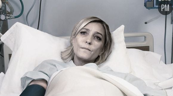 La campagne pour l'euthanasie de l'Association pour le Droit de Mourir dans la Dignité avec Marine Le Pen.