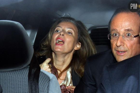 Valérie Trierweiler et François Hollande.