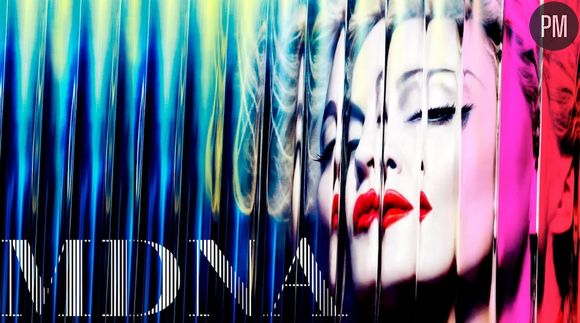 Madonna sur la pochette de "MDNA"