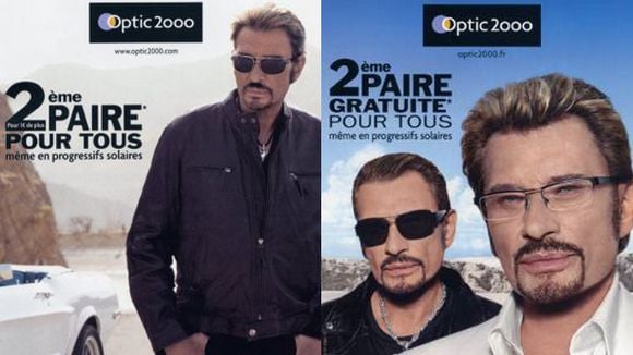 Divorce entre Optic 2000 et Johnny Hallyday