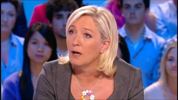 Marine Le Pen dans "Le Grand Journal"