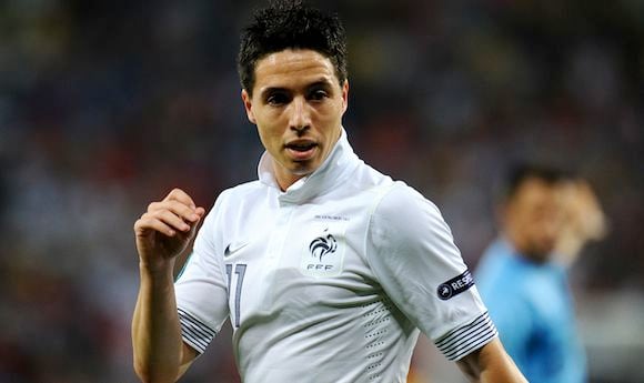 Le footballeur français Samir Nasri