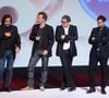 Le nouveau jury de "Nouvelle Star", lors du lancement de D8, le 20 septembre 2012 à Paris.