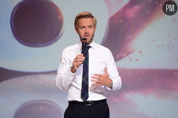 Alexandre Delpérier (The Amazing race), lors du lancement de D8, le 20 septembre 2012 à Paris.