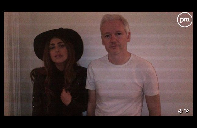 Lady Gaga et Julian Assange ont dîné ensemble