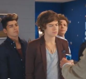 Les One Direction dans une pub Pepsi.