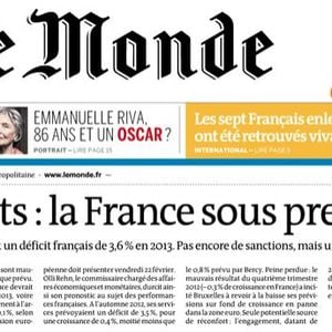 Le journal "Le Monde" a bouclé sa Une avant le démenti de la libération des otages français enlevés au Cameroun.