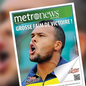 Kinder Bueno encourage Tsonga dans la presse