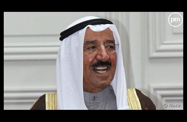L'émir du Koweït, <span>Cheikh Sabah Al-Ahmad Al-Sabah.</span>
