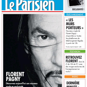Florent Pagny détourne la Une du "Parisien"