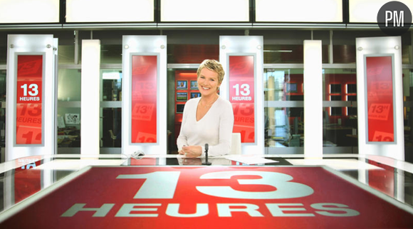 Elise Lucet présente le JT de "13 Heures" depuis septembre 2005.