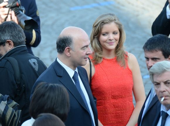 Marie-Charline Pacquot, compagne de Pierre Moscovici, ministre de l'Economie (2013).