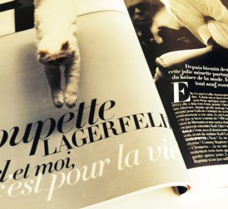 Choupette, la chatte de Karl Lagerfeld, parle. Enfin. (Gala)